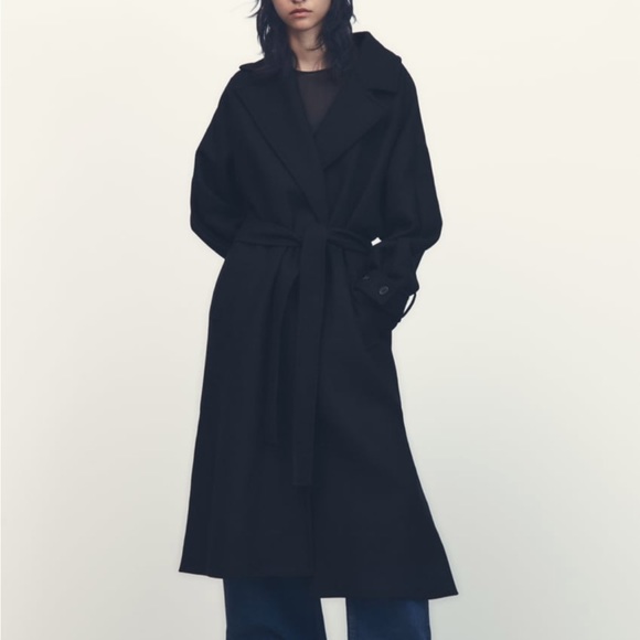 SOLD Zara Wool coat - Picture 3 of 3